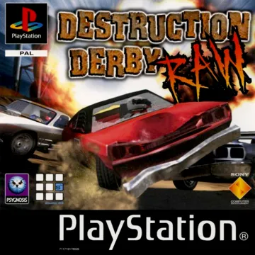 Destruction Derby Raw (US) box cover front